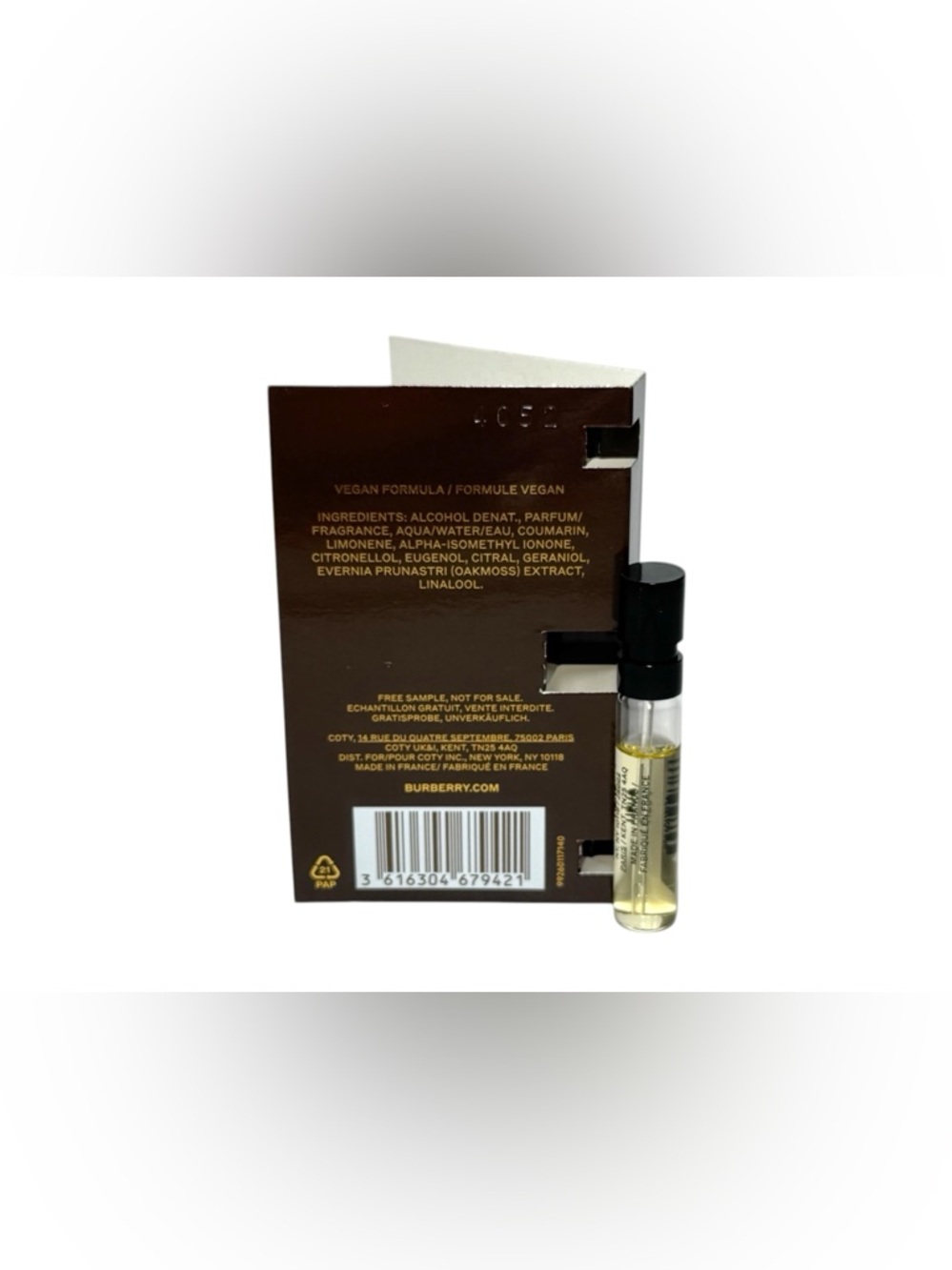 NEW 5 Pc Burberry Discovery Kit - Goddess, Goddess Intense, Hero & Storage Bag - Picture 12 of 15